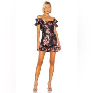 V. Chapman Hollyhock dress in color baroque rose